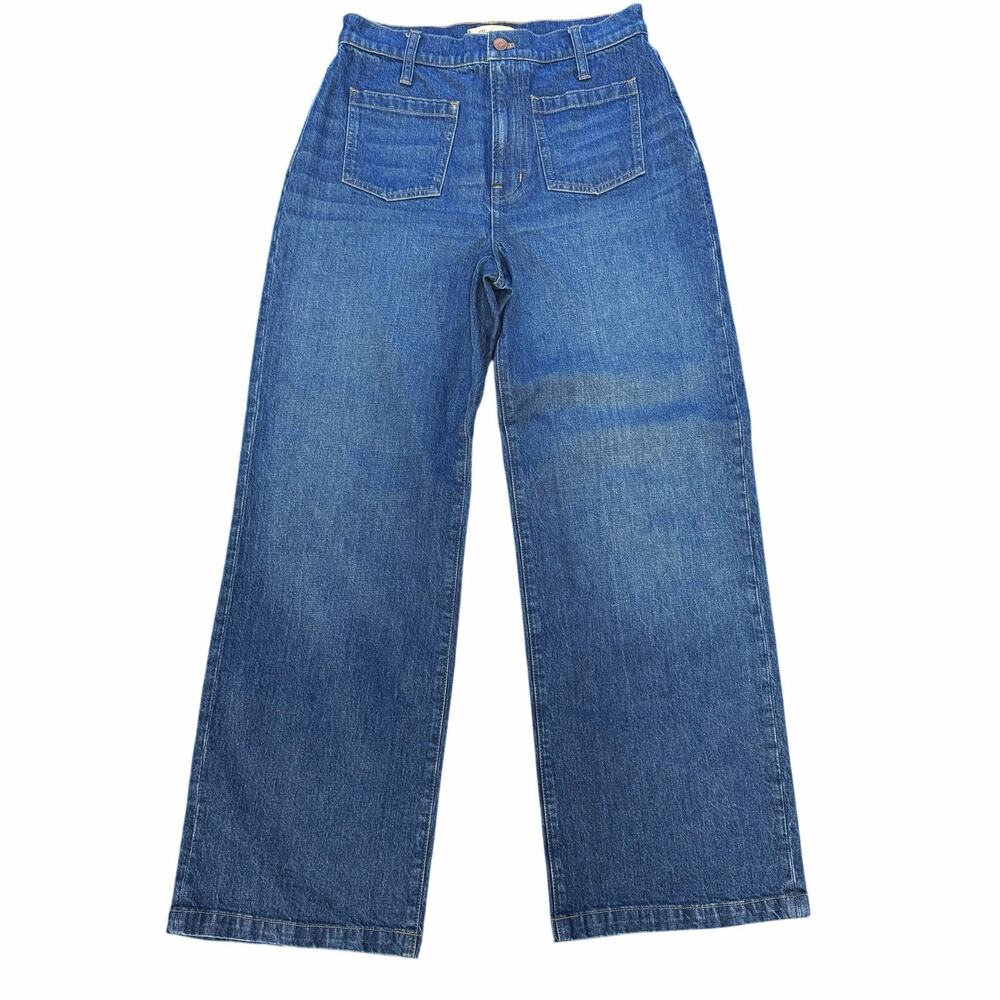 Madewell the Perfect Vintage Wide-Leg Jean Size 28